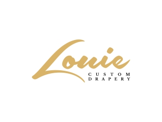Louie Custom Drapery logo design by CreativeKiller