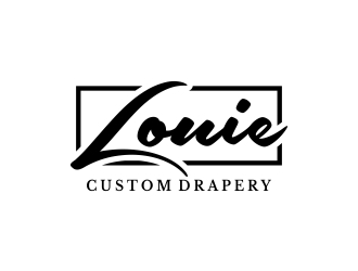 Louie Custom Drapery logo design by CreativeKiller