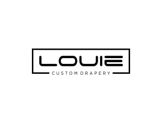 Louie Custom Drapery logo design by CreativeKiller