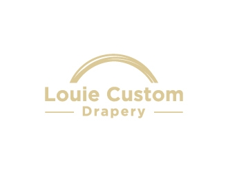 Louie Custom Drapery logo design by wongndeso