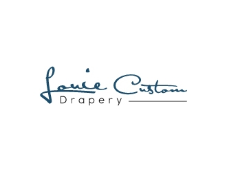 Louie Custom Drapery logo design by wongndeso