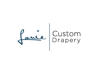 Louie Custom Drapery logo design by wongndeso
