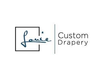 Louie Custom Drapery logo design by wongndeso