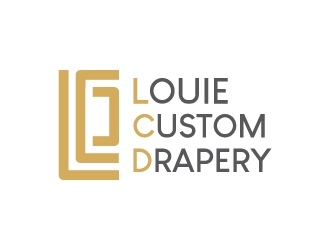 Louie Custom Drapery logo design by Fear