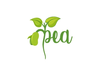 Pea logo design by HannaAnnisa