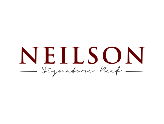 Neilson Signature Beef logo design by ammad