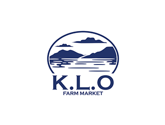 K.L.O Farm Market logo design by logolady