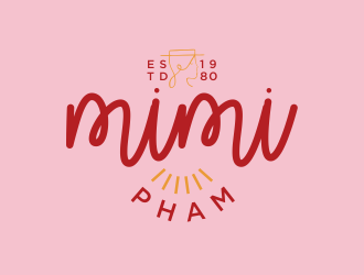 Mimi Pham logo design by afra_art