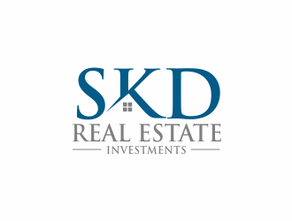 skd real estate investments logo design by afra_art