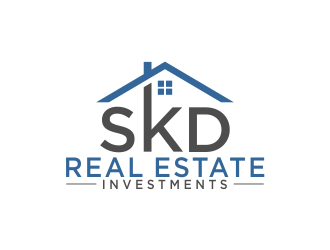 skd real estate investments logo design by akhi