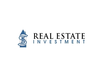skd real estate investments logo design by amazing