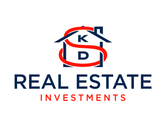 skd real estate investments logo design by mikael