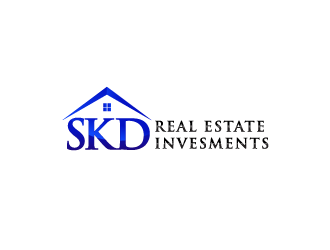 skd real estate investments logo design by fajarriza12