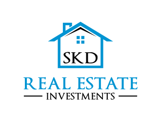 skd real estate investments logo design by done