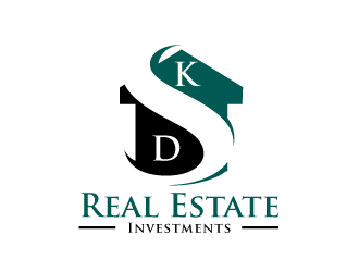skd real estate investments logo design by kopipanas