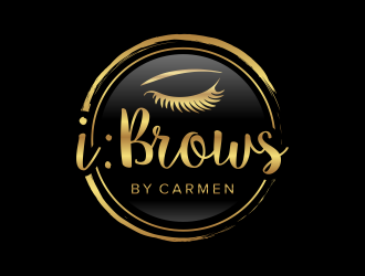 i : Brows by Carmen logo design by Kopiireng