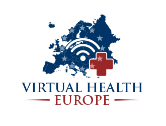 Virtual Health Europe logo design by BeDesign