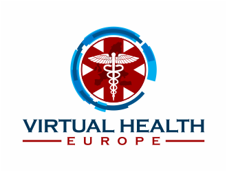 Virtual Health Europe logo design by mutafailan