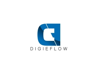 Digieflow logo design by amazing