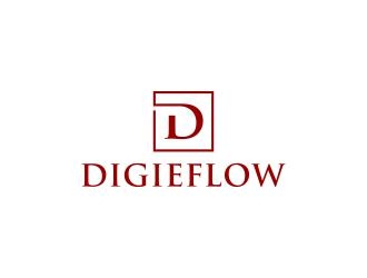 Digieflow logo design by Artomoro