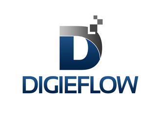 Digieflow logo design by kunejo
