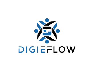 Digieflow logo design by graphicstar
