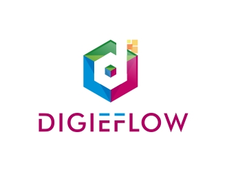 Digieflow logo design by yunda