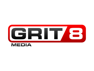 Grit 8 Media logo design by maseru