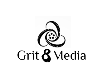 Grit 8 Media logo design by ROSHTEIN
