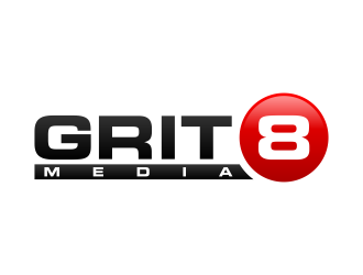 Grit 8 Media logo design by maseru
