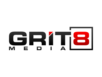 Grit 8 Media logo design by maseru