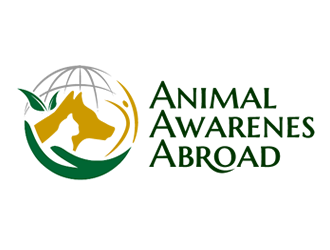 Animal Awareness Abroad logo design by Coolwanz