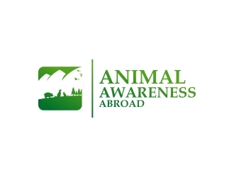 Animal Awareness Abroad logo design by naldart