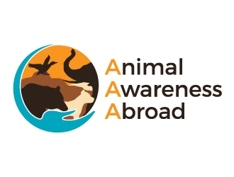 Animal Awareness Abroad logo design by dchris