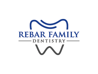 Rebar Family Dentistry logo design by mhala