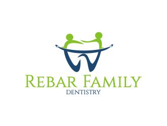 Rebar Family Dentistry logo design by Greenlight