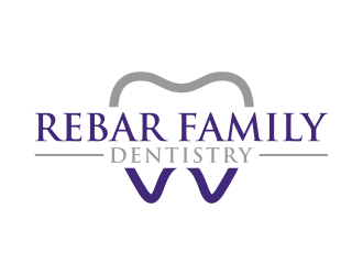 Rebar Family Dentistry logo design by cintoko