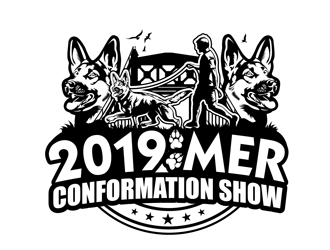 MER 2019 Conformation Show logo design by DreamLogoDesign
