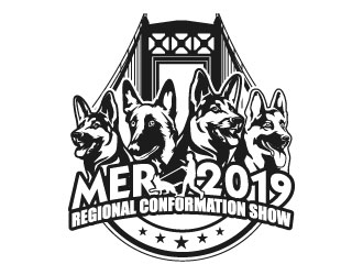 MER 2019 Conformation Show logo design by daywalker
