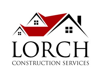 Lorch Construction Services logo design by jetzu