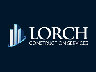 Lorch Construction Services logo design by kunejo