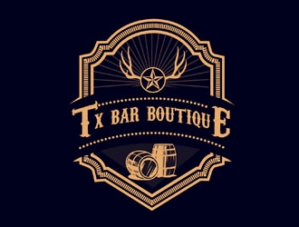 Tx Bar Boutique logo design by LogoInvent