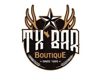 Tx Bar Boutique logo design by frontrunner