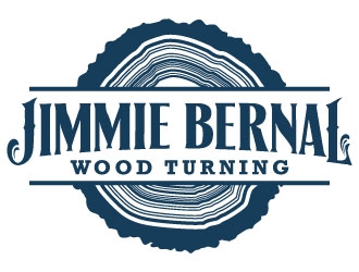 Jimmie Bernal Wood Turning logo design by daywalker