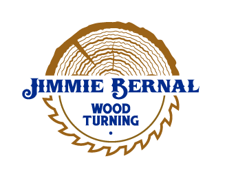 Jimmie Bernal Wood Turning logo design by Ultimatum