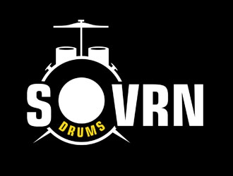 sovrn drums  logo design by LogoInvent