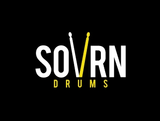 sovrn drums  logo design by sanu