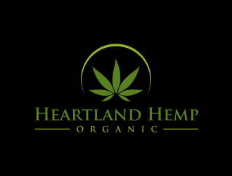 Heartland Hemp Organic logo design by santrie