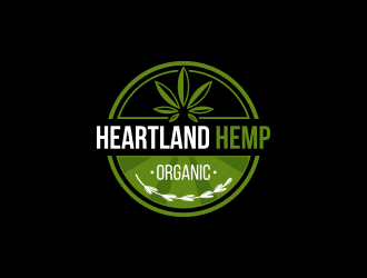 Heartland Hemp Organic logo design by ArRizqu