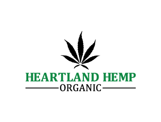 Heartland Hemp Organic logo design by ManishSaini